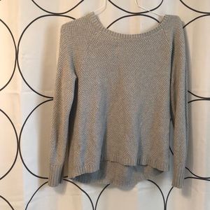 Gray sweater